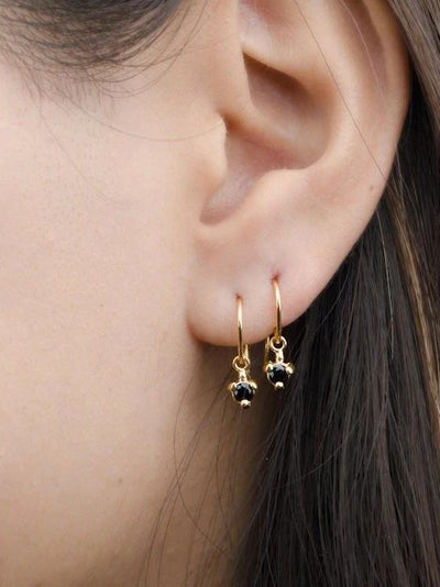 Sasha Drop Earrings - 24K Gold PlatedBackUpItemsBirthstone EarringsLunai Jewelry