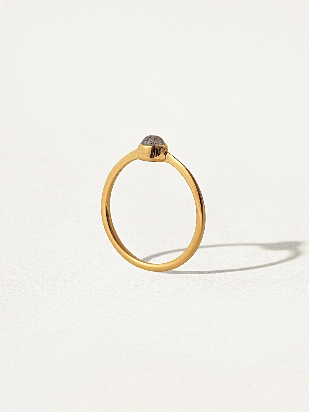 Selenia Labradorite Ring - 24K Gold Vermeil4BackUpItemsBirthstone RingLunai Jewelry