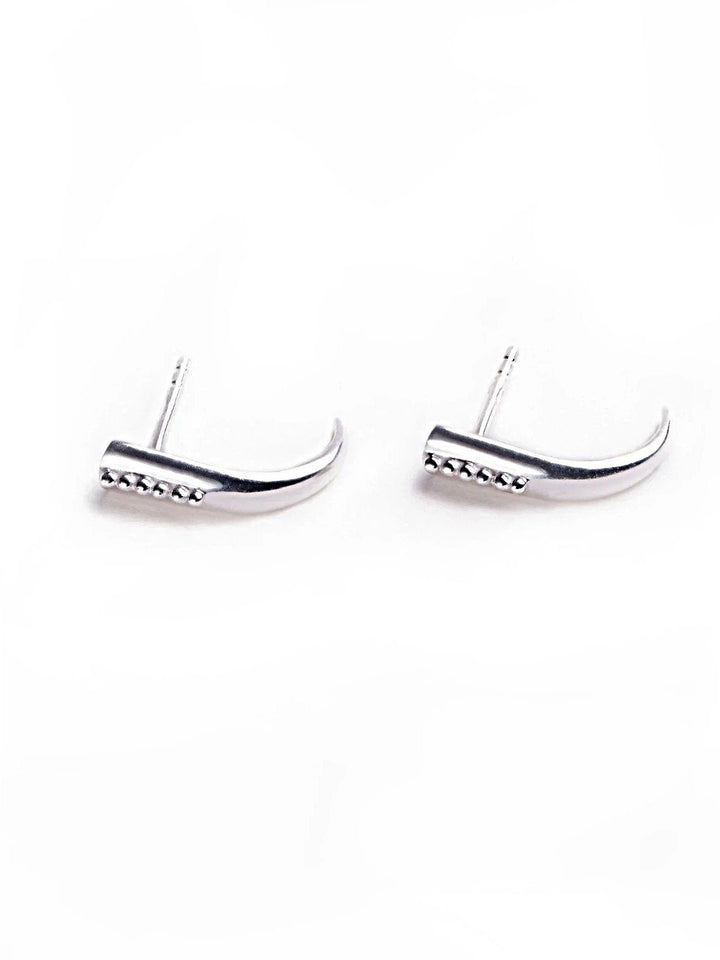 Simone Stud Earrings - 925 Sterling SilverankorBackUpItemsLunai Jewelry