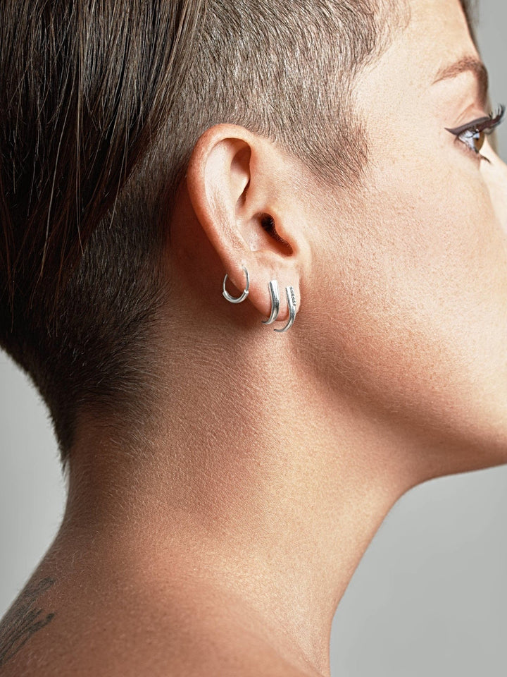 Simone Stud Earrings - 925 Silver OxideankorBackUpItemsLunai Jewelry