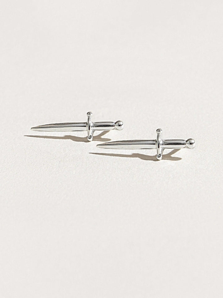 Skye Dainty Dagger Ear Climber - 925 Sterling SilverankorBackUpItemsLunai Jewelry