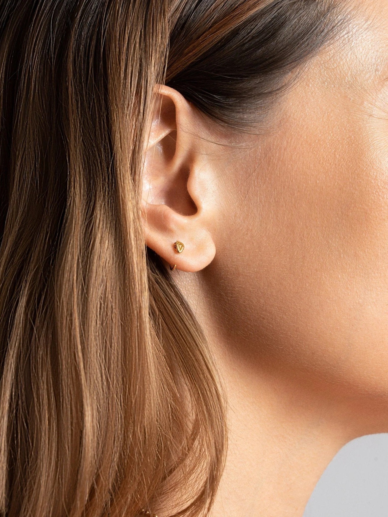 Snake Huggie Earrings - 24K Gold PlatedPair925 silver jewelryAnimal earringsLunai Jewelry