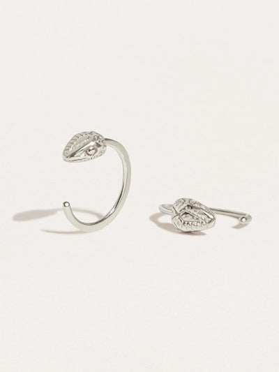 Snake Huggie Earrings - 925 Sterling SilverPair925 silver jewelryAnimal earringsLunai Jewelry