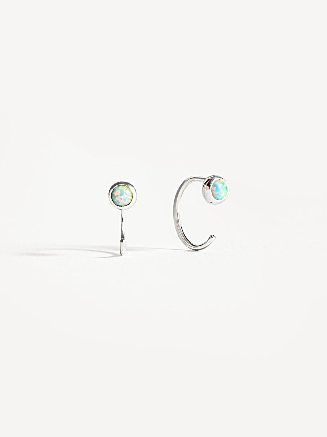 Sophie Huggie Hoops - 925 Sterling SilverBackUpItemsBirthstone EarringsLunai Jewelry