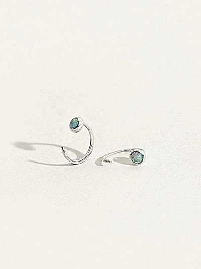 Sophie Huggie Hoops - 925 Sterling SilverBackUpItemsBirthstone EarringsLunai Jewelry