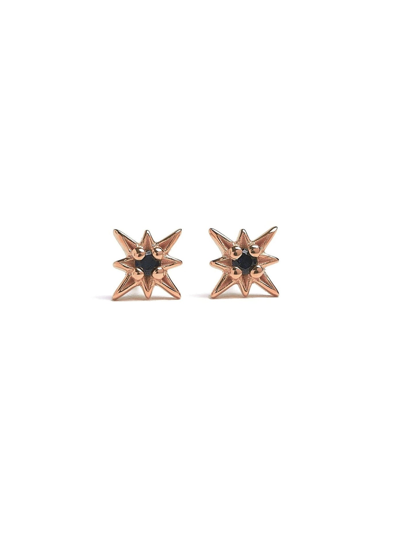 Sue Starburst Earrings - 18K Rose Gold PlatedBackUpItemsbirthday giftLunai Jewelry