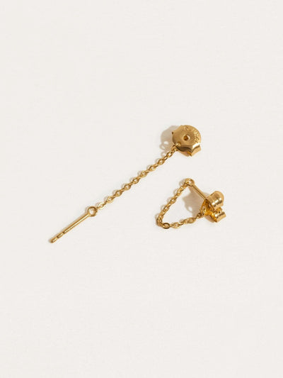 Taylor Chain Earrings - 24K Gold PlatedBackUpItemsButterfly EarringsLunai Jewelry