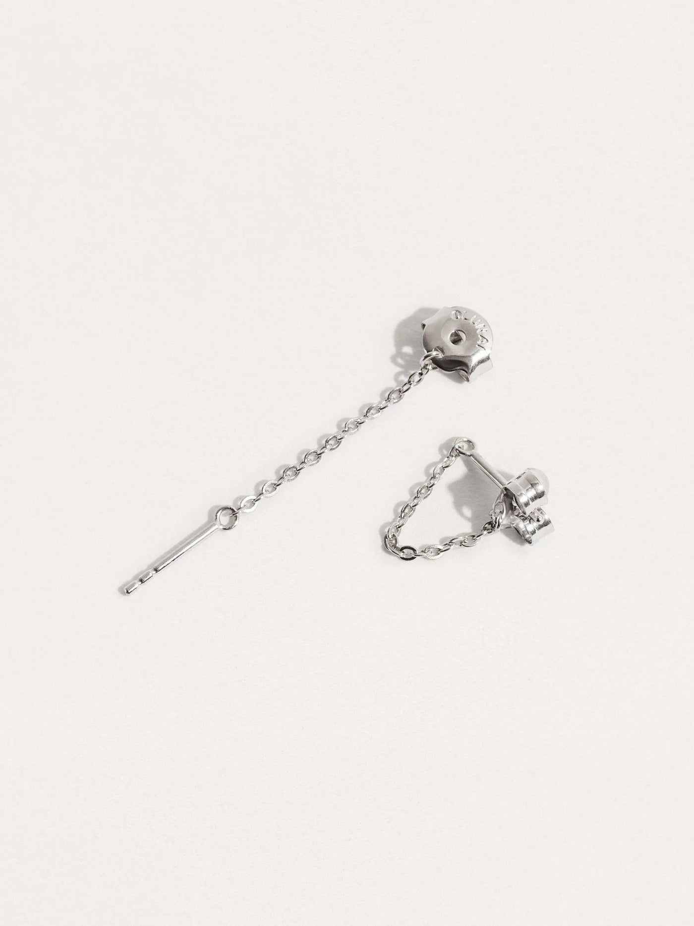 Taylor Chain Earrings - 925 Sterling SilverBackUpItemsButterfly EarringsLunai Jewelry