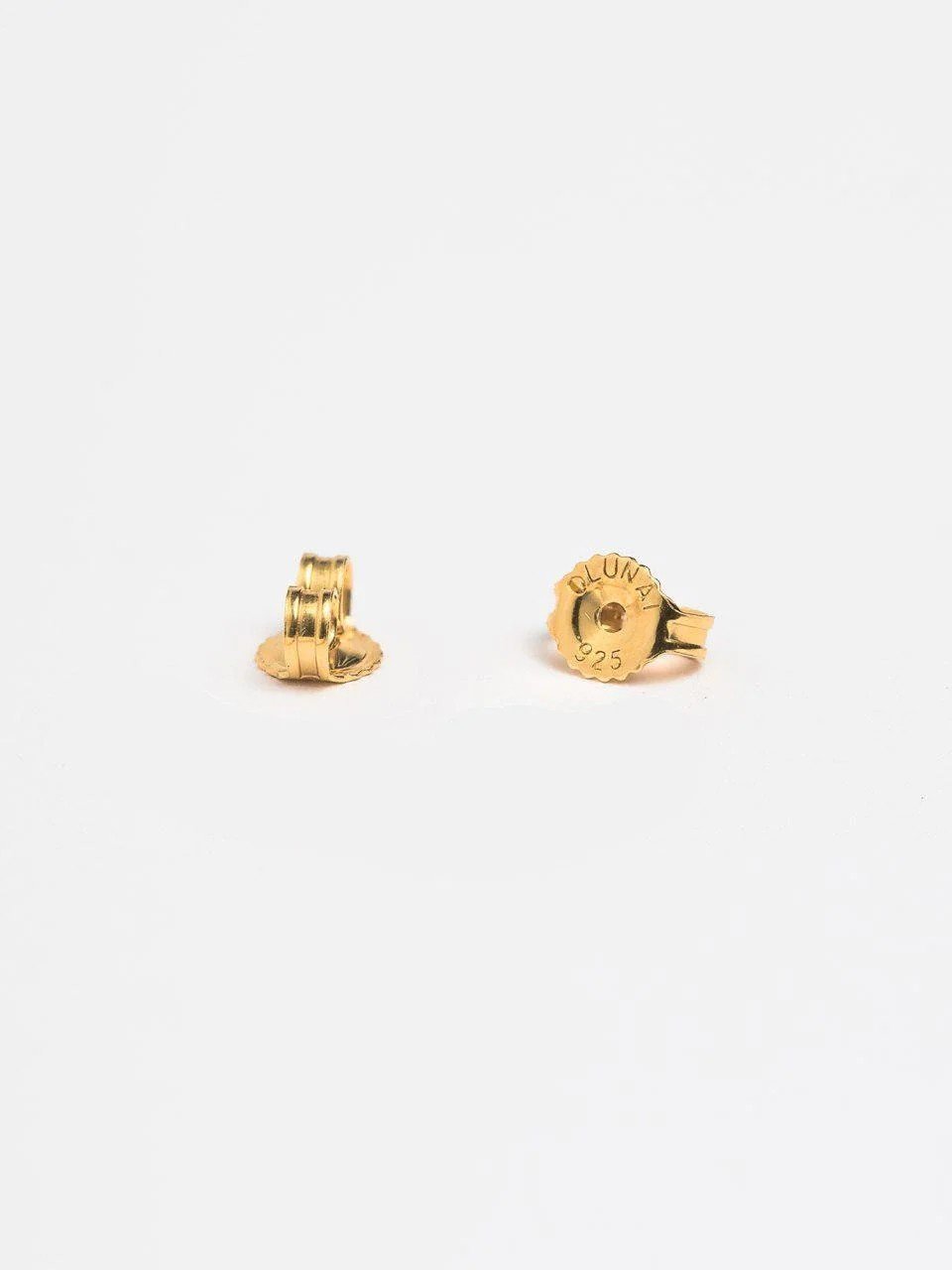 Zelma Turquoise Stud Earrings - 18K Rose Gold PlatedBackUpItemsChain Drop EarringsLunai Jewelry